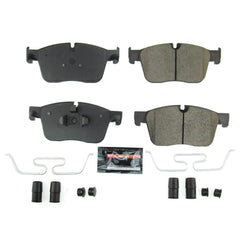 Power Stop Z23-1861 Z23 Evolution Sport Performance Carbon Fiber Ceramic Front Brake Pads for 2017 Jaguar F-Pace Base, First Edition, Premium, Prestige, R-Sport, S product image