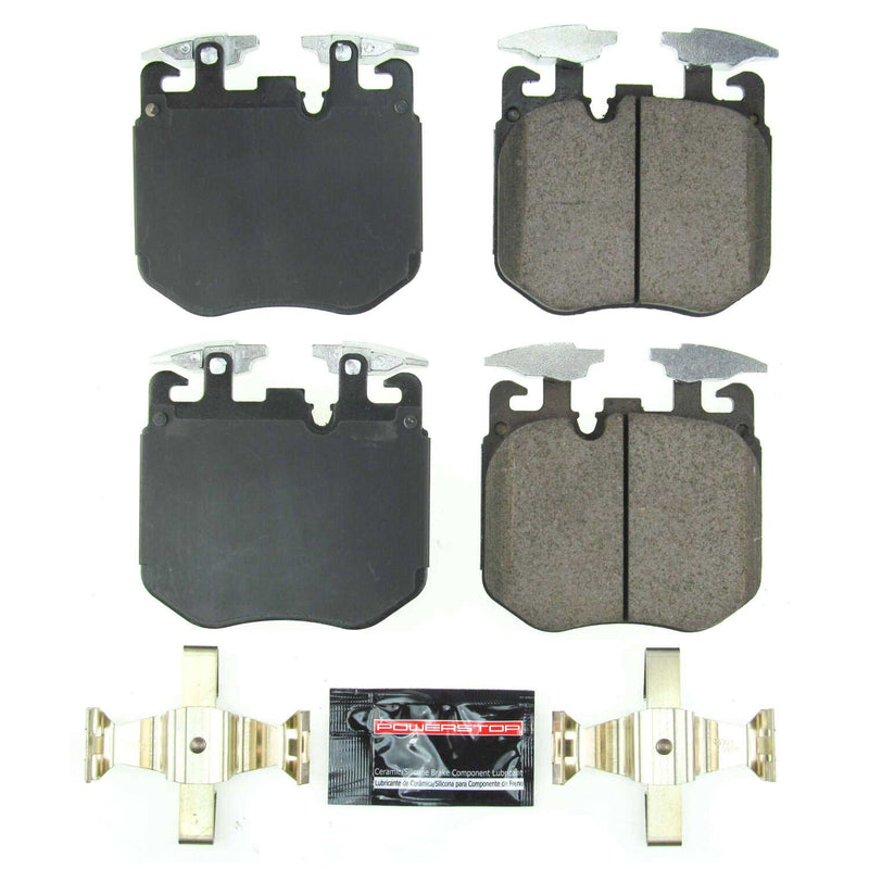 Power Stop Z23-1868 Z23 Evolution Sport Performance Carbon Fiber Ceramic Front Brake Pads for 2017-2018 BMW 540I Base product image