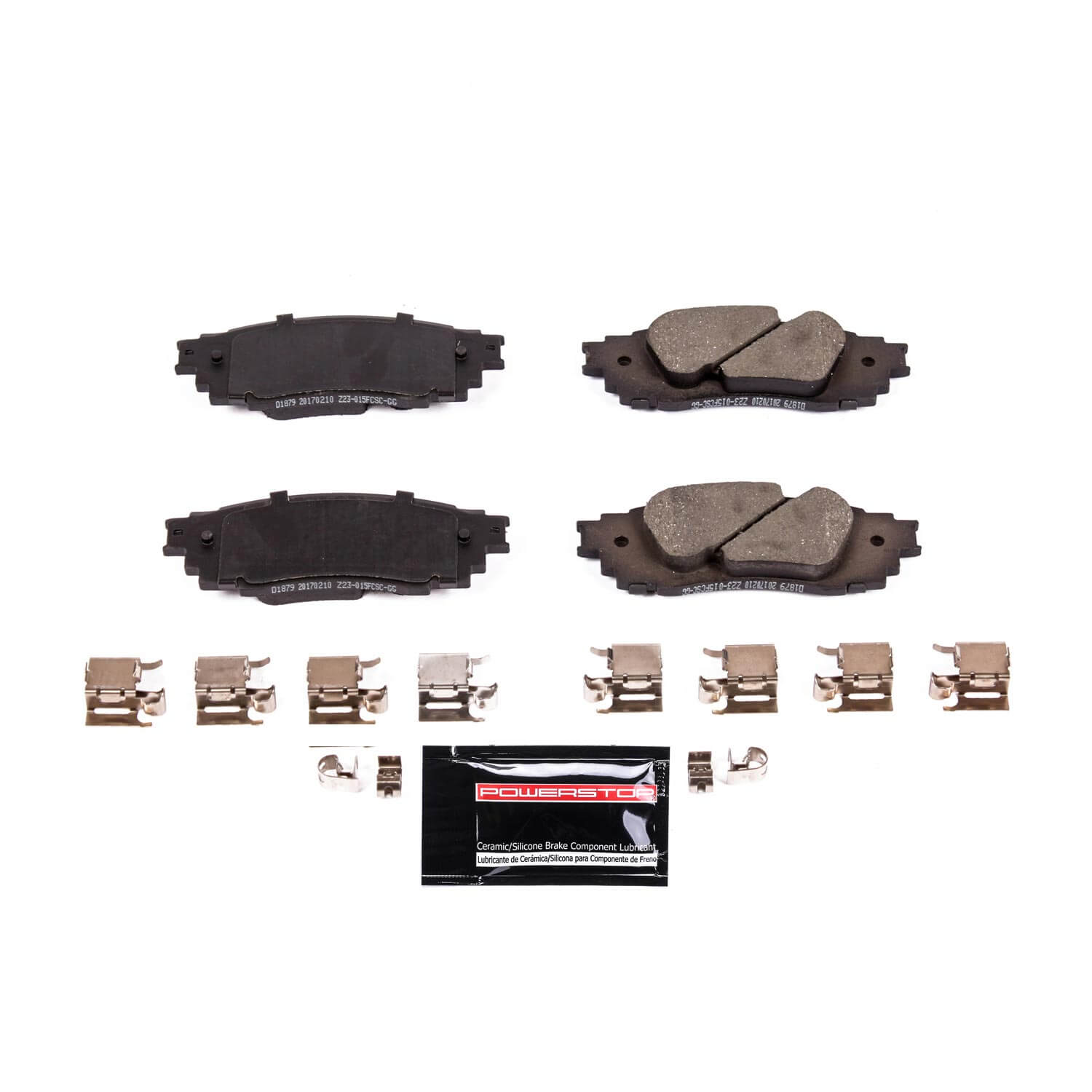 Power Stop Z23-1879 - Z23 Evolution Sport Performance Carbon-Fiber Ceramic Rear Brake Pads vehicle fitment brake part