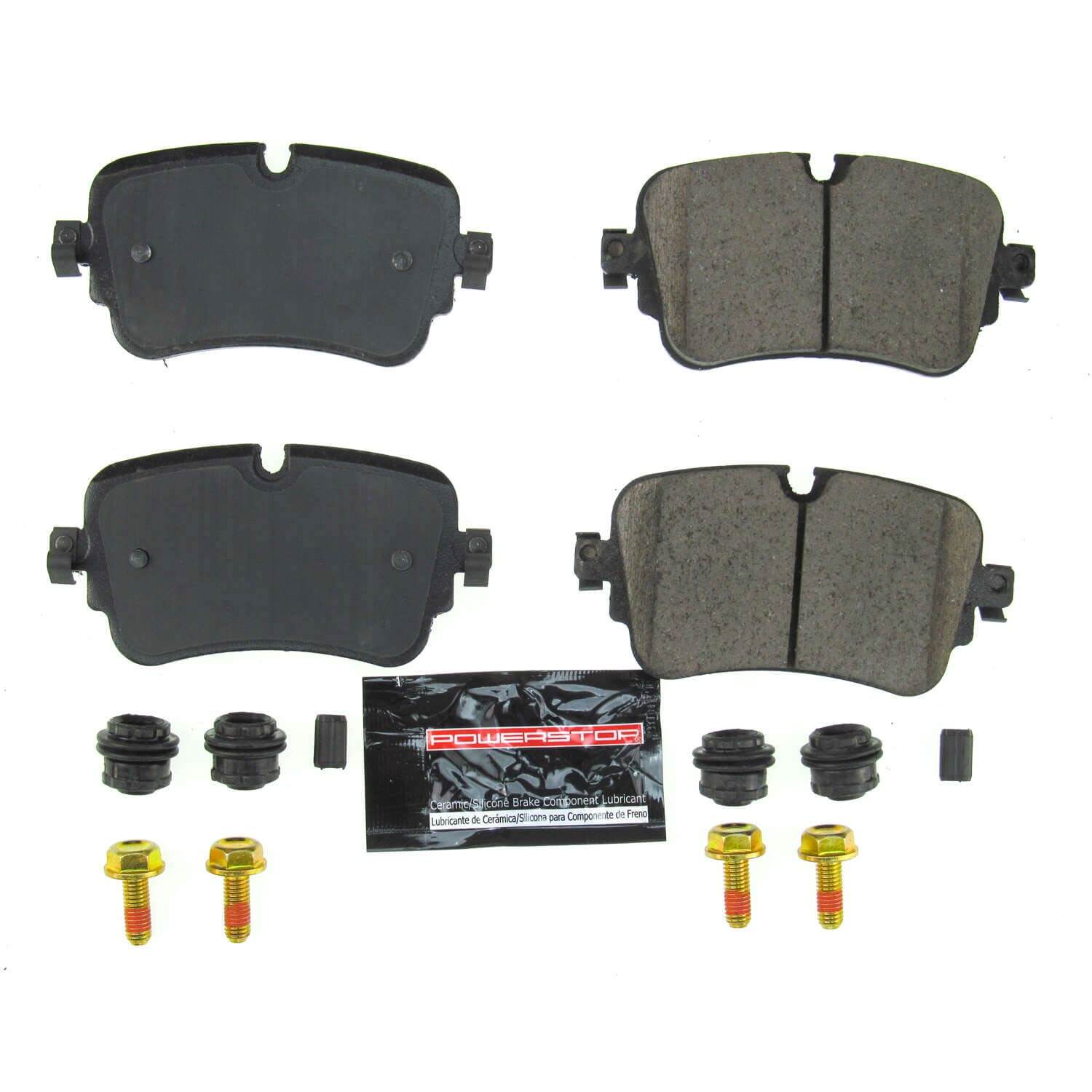 Power Stop Z23-1895 Z23 Evolution Sport Performance Carbon Fiber Ceramic Rear Brake Pads for 2019 Audi A8 Quattro L product image