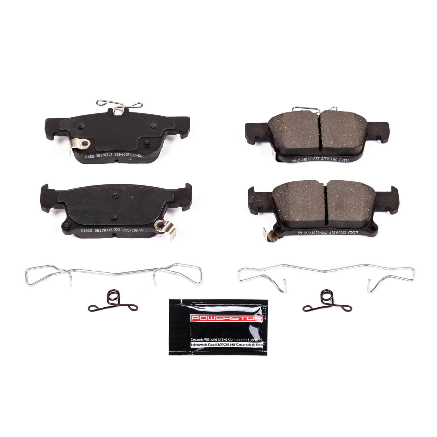 Power Stop Z23-1923 - Z23 Evolution Sport Performance Carbon-Fiber Ceramic Rear Brake Pads vehicle fitment brake part