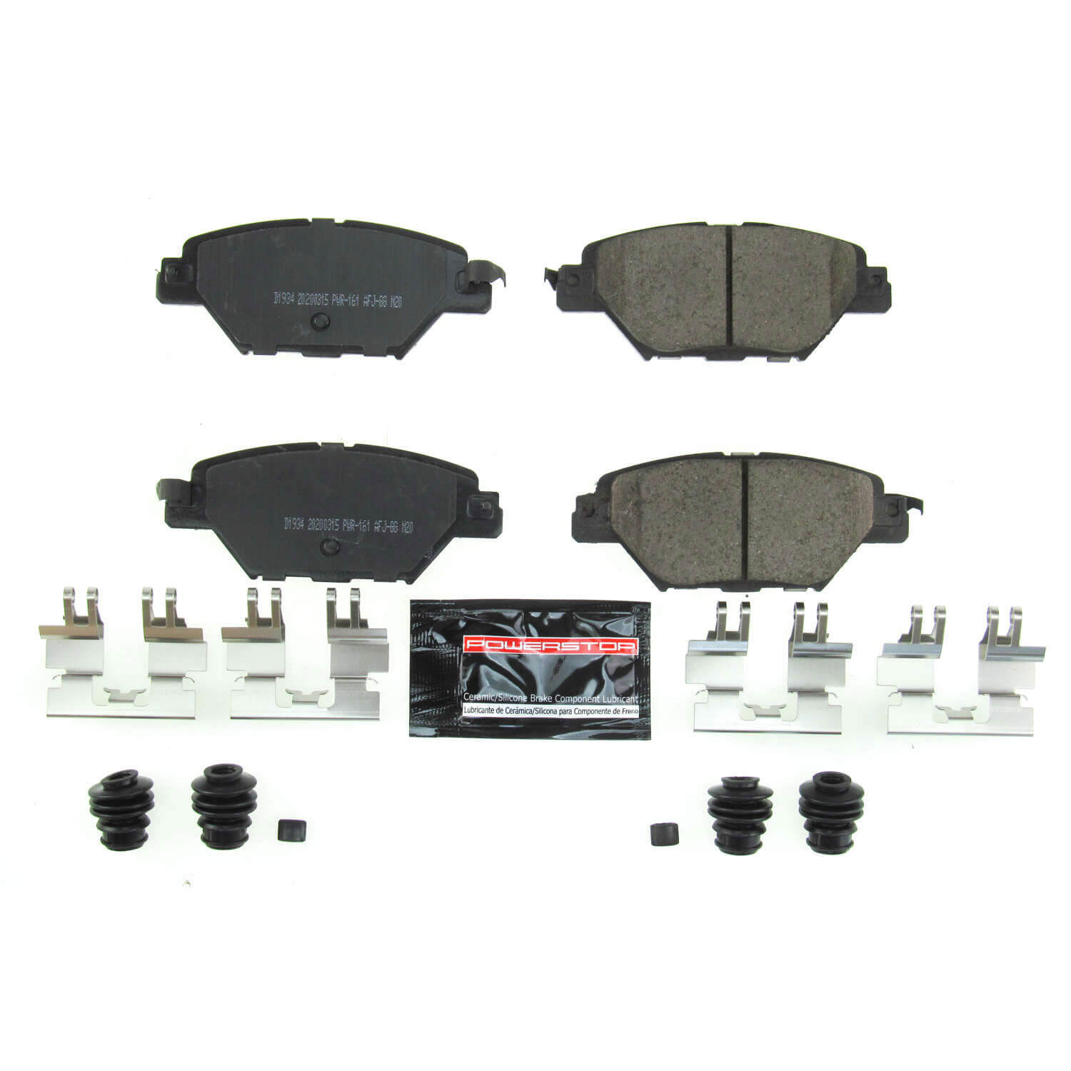 Power Stop Z23-1934 Z23 Evolution Sport Performance Carbon Fiber Ceramic Rear Brake Pads for 2016-2020 Mazda CX-9 Grand Touring, Signature, Sport, Touring product image