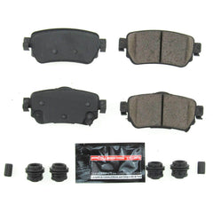 Power Stop Z23-1965 Z23 Evolution Sport Performance Carbon Fiber Ceramic Rear Brake Pads for 2018 Nissan Leaf S, SL, SV product image