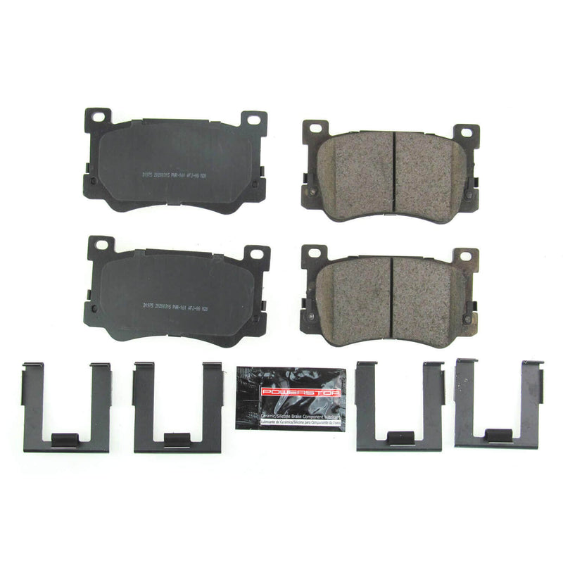 Power Stop Z23-1975 Z23 Evolution Sport Performance Carbon Fiber Ceramic Front Brake Pads for 2017-2022 Genesis G90 Premium, Ultimate product image