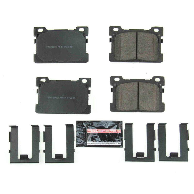 Power Stop Z23-1976 Z23 Evolution Sport Performance Carbon Fiber Ceramic Rear Brake Pads for 2017-2019 Genesis G90 Premium, Ultimate product image