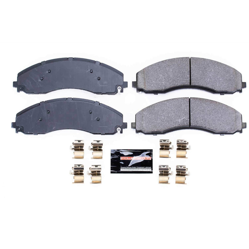 Power Stop Z23-2018 Z23 Evolution Sport Carbon-Fiber/Ceramic Front Brake Pads for 2017-2023 Ford F-450 Super Duty XL product image