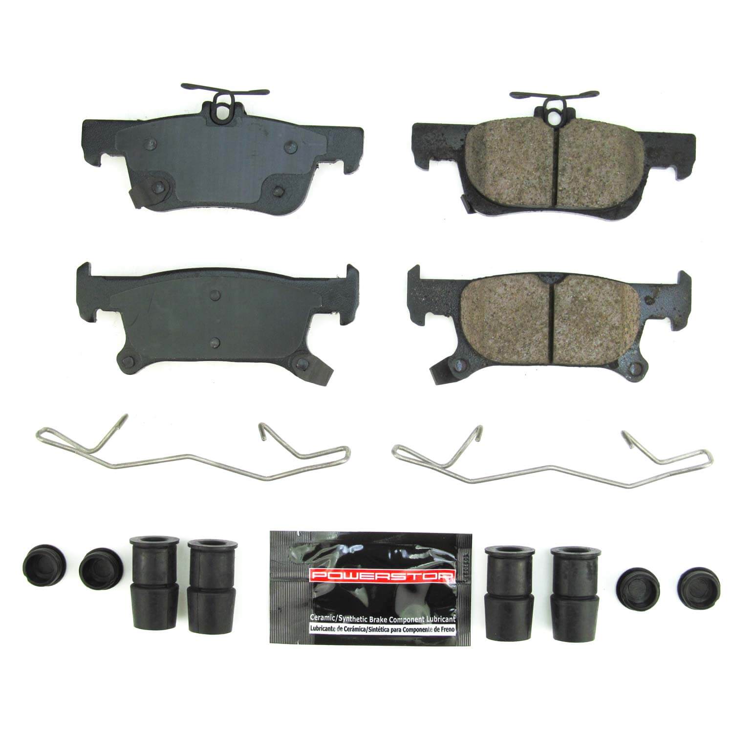Power Stop Z23-2025 Z23 Evolution Sport Carbon Fiber Ceramic Rear Brake Pads for 2017-2018 Buick Envision Base, Essence, Preferred product image