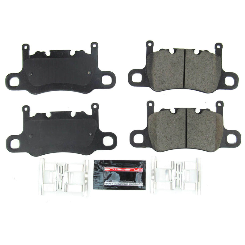Power Stop Z23-2046 Z23 Evolution Sport Performance Carbon Fiber Ceramic Rear Brake Pads for 2018-2019 Porsche Panamera Turbo S E-Hybrid, Turbo S E-Hybrid Executive, Turbo S E-Hybrid Sport product image