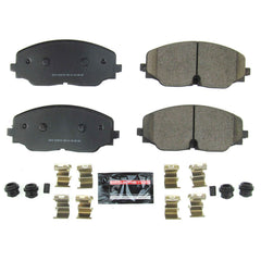 Power Stop Z23-2074 Z23 Evolution Sport Performance Carbon Fiber Ceramic Front Brake Pads for 2018 Volkswagen Atlas Launch Edition, S, SE, SEL, SEL Premium product image