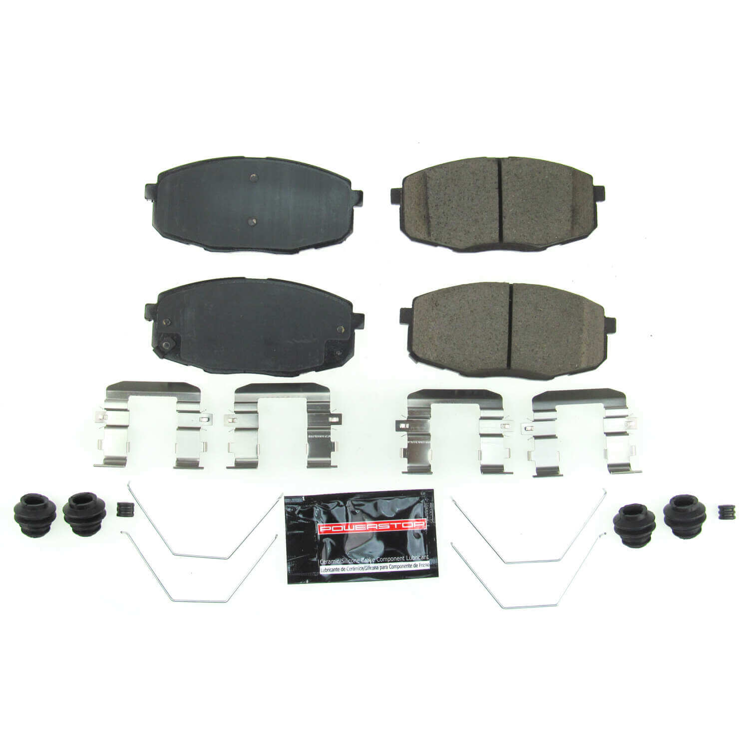 Power Stop Z23-2094 Z23 Evolution Sport Performance Carbon Fiber Ceramic Front Brake Pads for 2018-2020 Hyundai Elantra GT Base product image