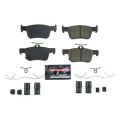 Power Stop Z23-2102 Z23 Evolution Sport Performance Carbon Fiber Ceramic Rear Brake Pads for 2023 Acura Integra A-Spec, Base product image