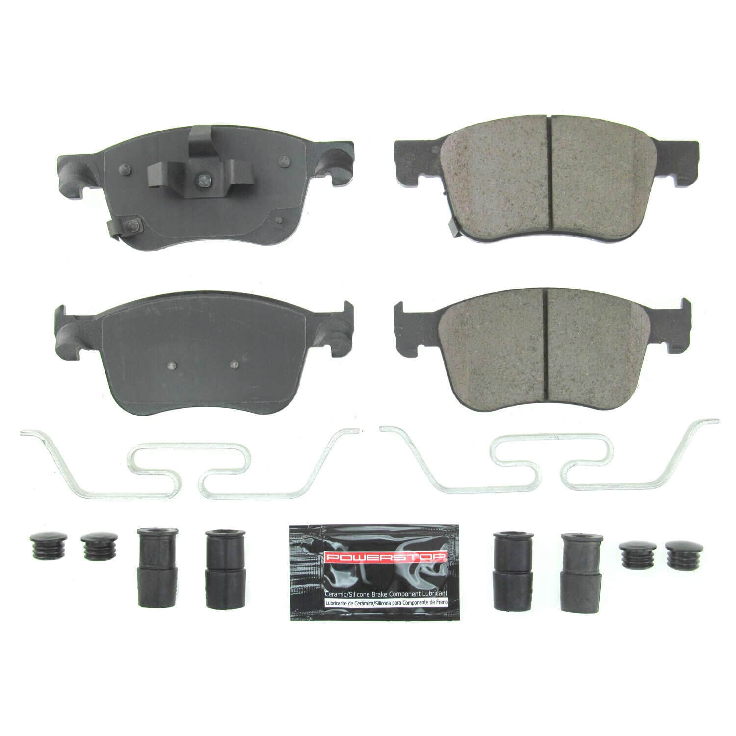 Power Stop Z23-2115 Z23 Evolution Sport Carbon Fiber Ceramic Front Break Pads for 2023 Acura Integra A-Spec, Base product image