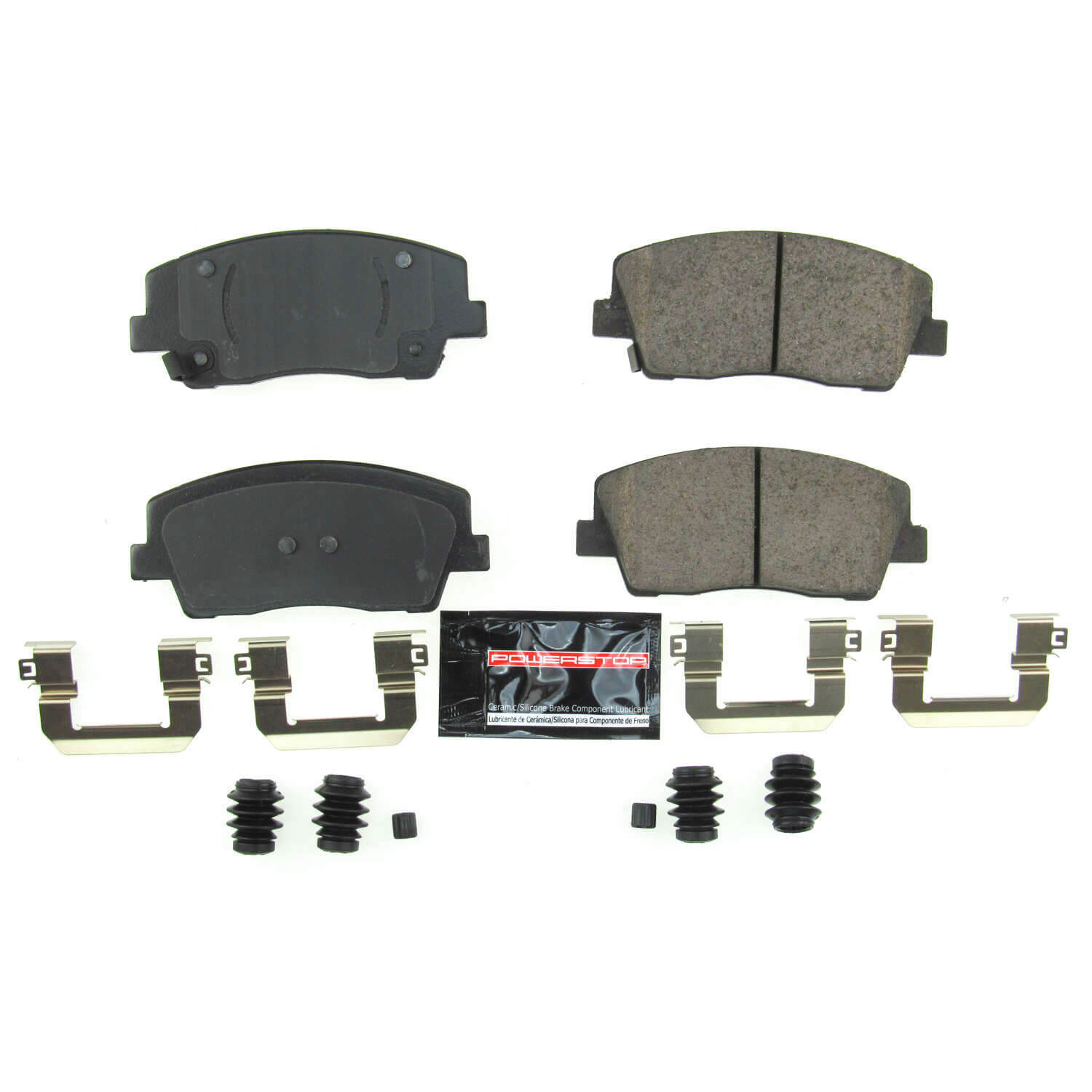 Power Stop Z23-2117 Z23 Evolution Sport Performance Carbon Fiber Ceramic Front Brake Pads for 2019 Genesis G70 Advanced, Dynamic, Elite, Prestige product image