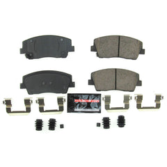 Power Stop Z23-2117 Z23 Evolution Sport Performance Carbon Fiber Ceramic Front Brake Pads for 2019 Genesis G70 Advanced, Dynamic, Elite, Prestige product image