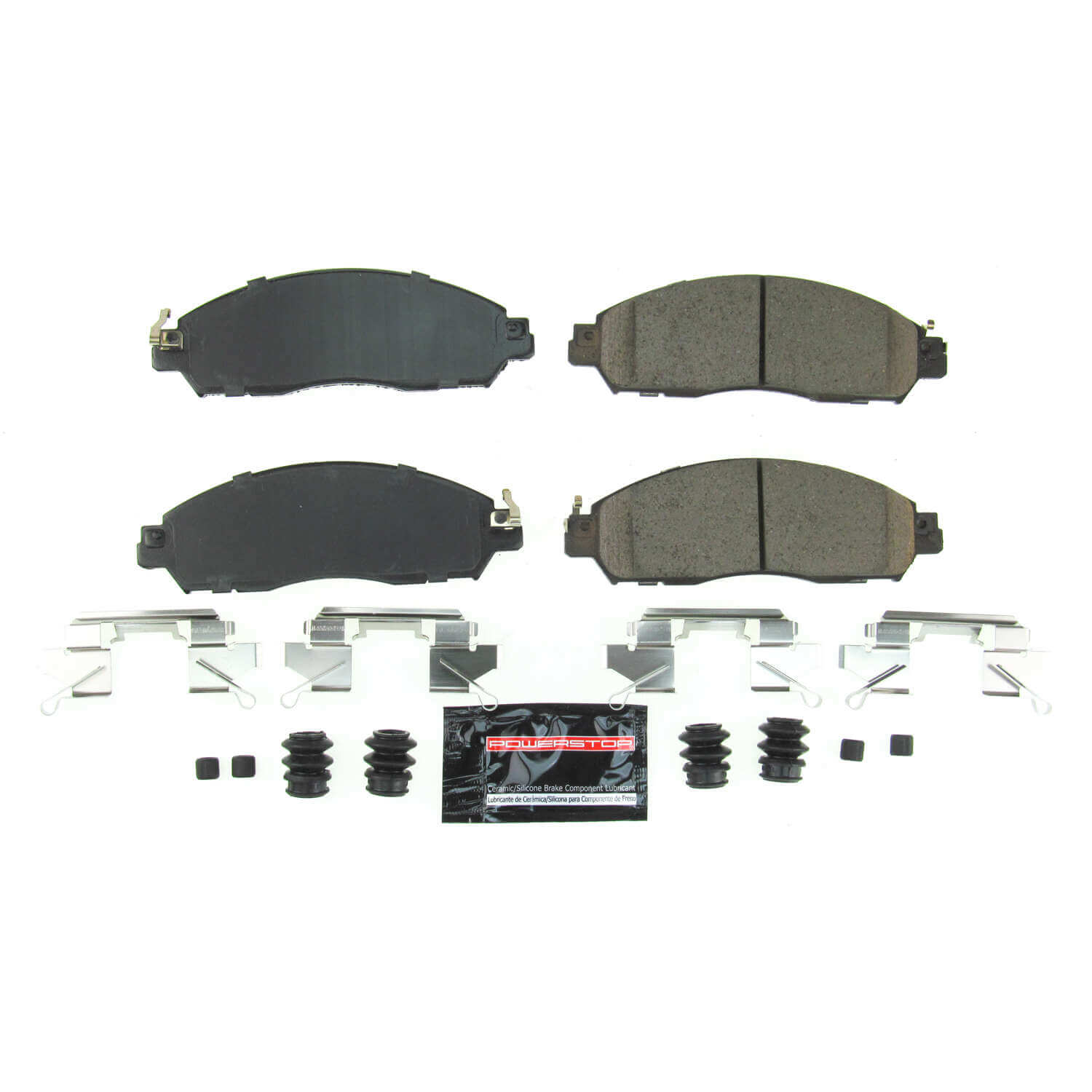 Power Stop Z23-2138 Z23 Evolution Sport Performance Carbon Fiber Ceramic Front Brake Pads for 2018 Nissan Leaf S, SL, SV product image