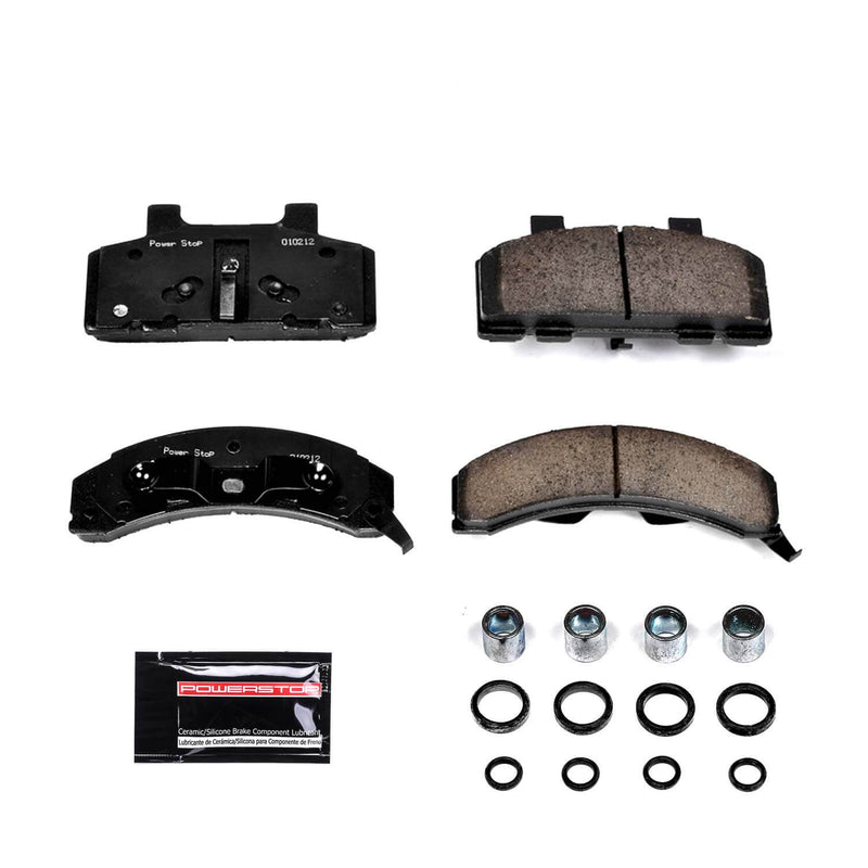 Power Stop Z23-215 - Z23 Evolution Sport Brake Pads With Hardware (Front) vehicle fitment brake part