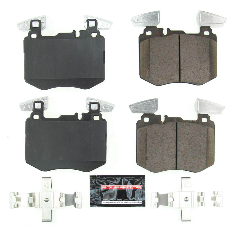 Power Stop Z23-2162 Z23 Evolution Sport Performance Carbon Fiber Ceramic Front Brake Pads for 2019-2020 Mercedes-Benz GLC300 4Matic, Base product image