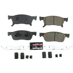 Power Stop Z23-2170 Z23 Evolution Sport Performance Carbon Fiber Ceramic Front Brake Pads for 2019-2021 Subaru Ascent Base, Limited, Premium, Touring product image