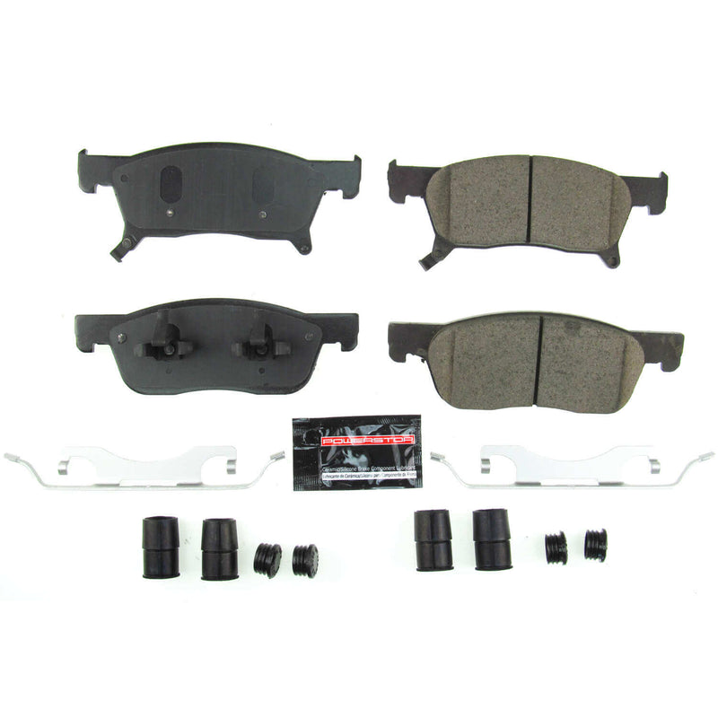 Power Stop Z23-2170 Z23 Evolution Sport Performance Carbon Fiber Ceramic Front Brake Pads for 2019-2021 Subaru Ascent Base, Limited, Premium, Touring product image