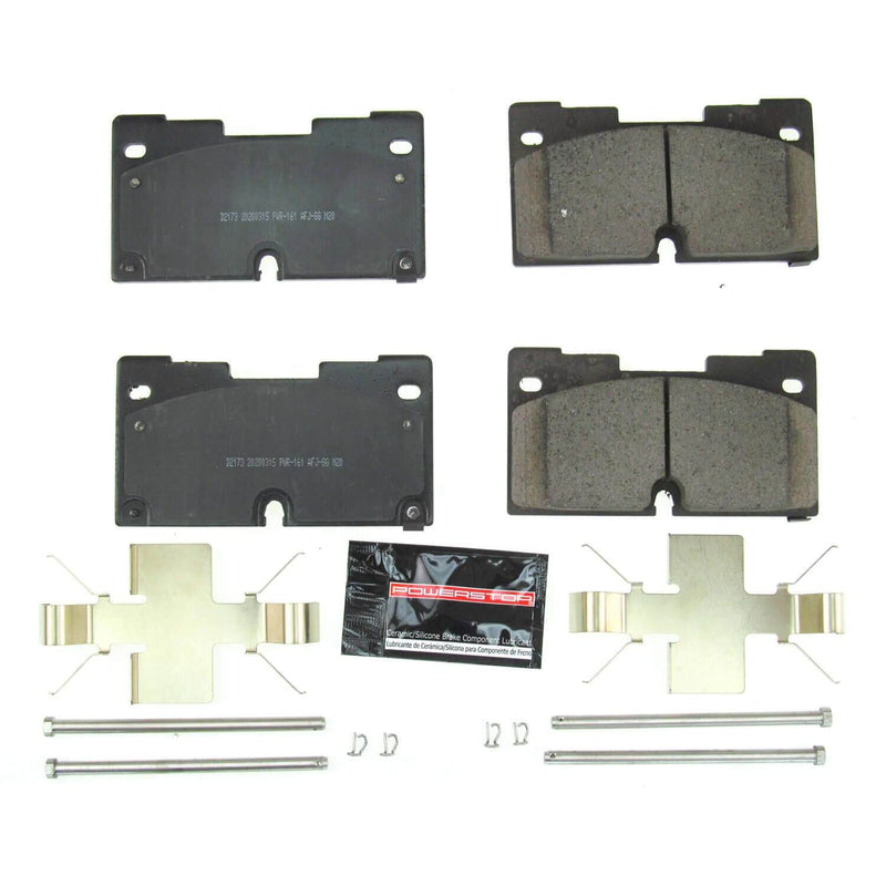 Power Stop Z23-2173 Z23 Evolution Sport Performance Carbon Fiber Ceramic Front Brake Pads for 2021-2022 Cadillac Escalade Luxury, Premium Luxury, Premium Luxury Platinum, Sport, Sport product image
