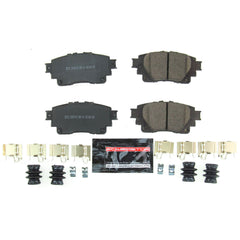 Power Stop Z23-2183 Z23 Evolution Sport Performance Carbon Fiber Ceramic Rear Brake Pads for 2019 Toyota Corolla SE, Xse product image