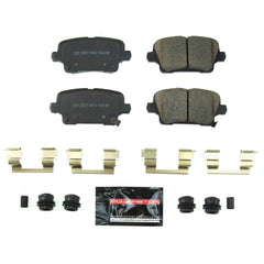 Power Stop Z23-2189 Z23 Evolution Sport Carbon Fiber Ceramic Rear Break Pads for 2022 Buick Envision Avenir, Essence, Preferred product image