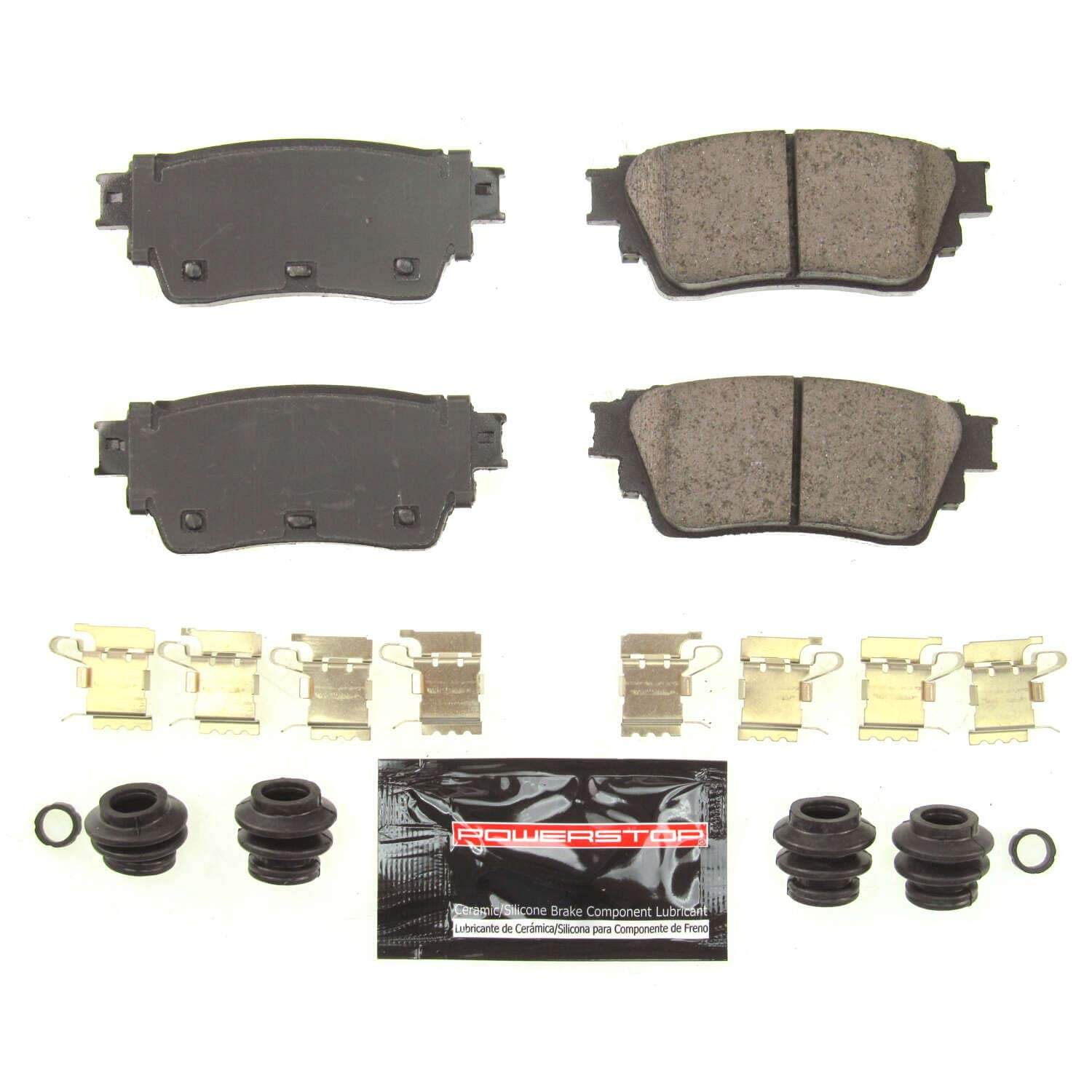 Power Stop Z23-2200 Z23 Evolution Sport Carbon Fiber Ceramic Rear Break Pads for 2019 Nissan Altima Edition One, Platinum, S, SL, SR, SV product image