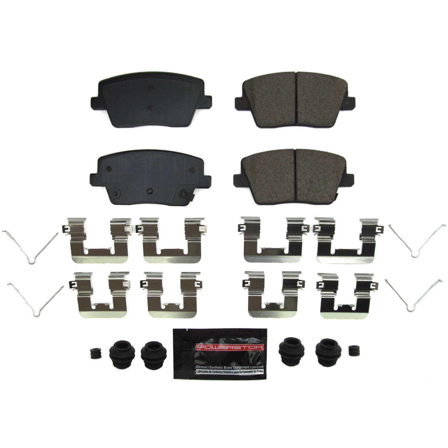 Power Stop Z23-2212 Z23 Evolution Sport Carbon Fiber Ceramic Rear Brake Pads for 2019-2022 Hyundai Veloster N Base product image