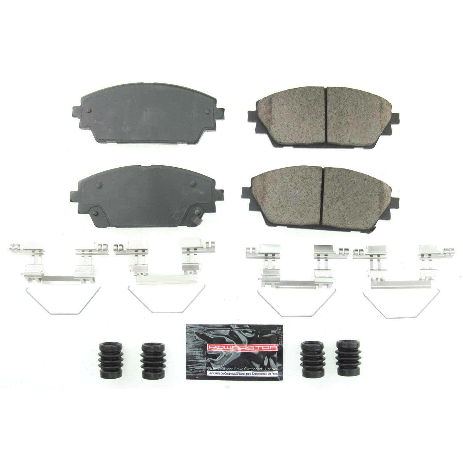 Power Stop Z23-2218 Z23 Evolution Sport Carbon Fiber Ceramic Front Break Pads for 2019 Mazda 3 Base product image