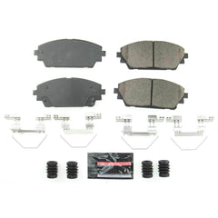 Power Stop Z23-2218 Z23 Evolution Sport Carbon Fiber Ceramic Front Break Pads for 2019 Mazda 3 Base product image