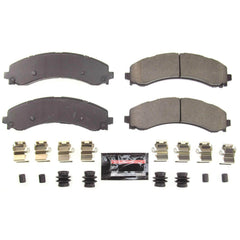 Power Stop Z23-2224 Z23 Evolution Sport Carbon Fiber Ceramic Rear Break Pads for 2019-2020 Dodge Ram 3500 Big Horn, Laramie, Laramie Longhorn, Limited, Lone Star, SLT, Tradesman product image