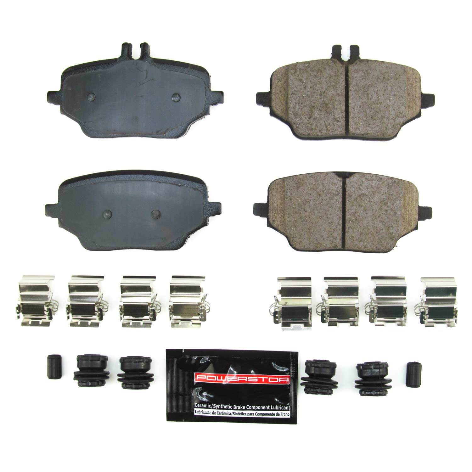 Power Stop Z23-2235 Z23 Evolution Sport Carbon Fiber Ceramic Rear Brake Pads for 2020-2023 Mercedes-Benz GLE350 4Matic, Base product image