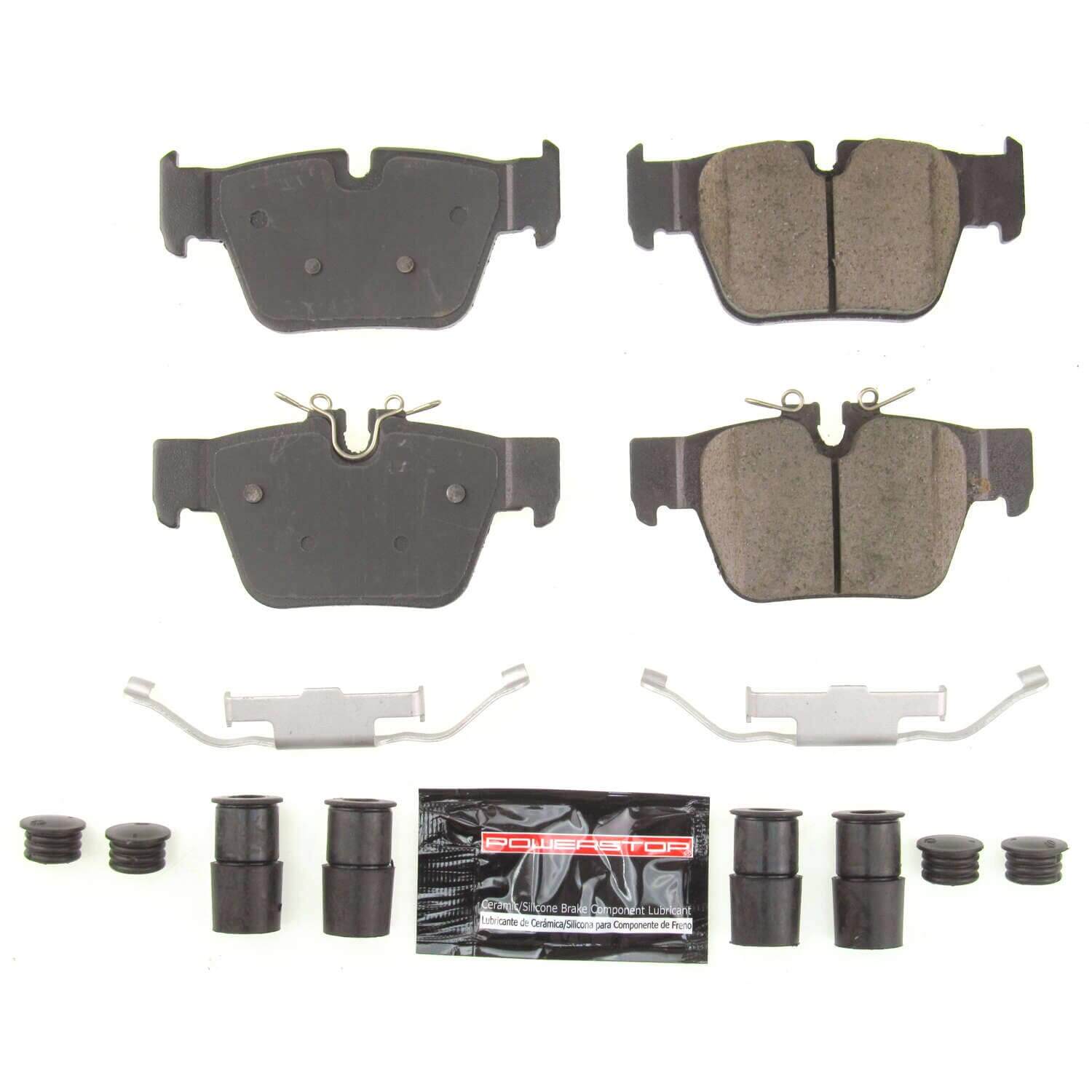 Power Stop Z23-2240 Z23 Evolution Sport Carbon Fiber Ceramic Rear Break Pads for 2020-2022 BMW M235I Xdrive Gran Coupe Base product image
