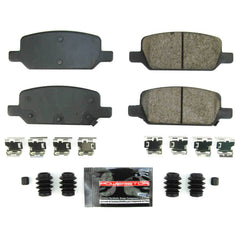 Power Stop Z23-2283 Z23 Evolution Sport Carbon Fiber Ceramic Rear Brake Pads for 2017 Tesla Model 3 Base, Long Range product image