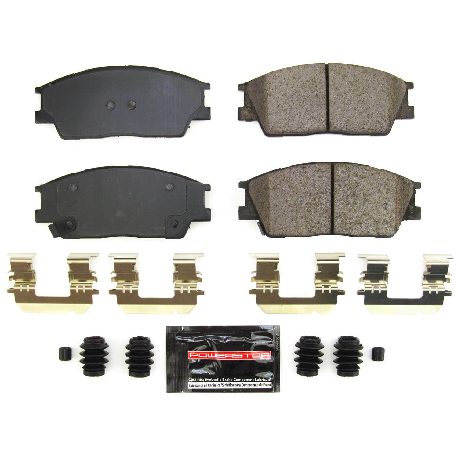 Power Stop Z23-2285 Z23 Evolution Sport Carbon Fiber Ceramic Front Brake Pads for 2020-2021 Hyundai Venue Denim, SE, SEL product image