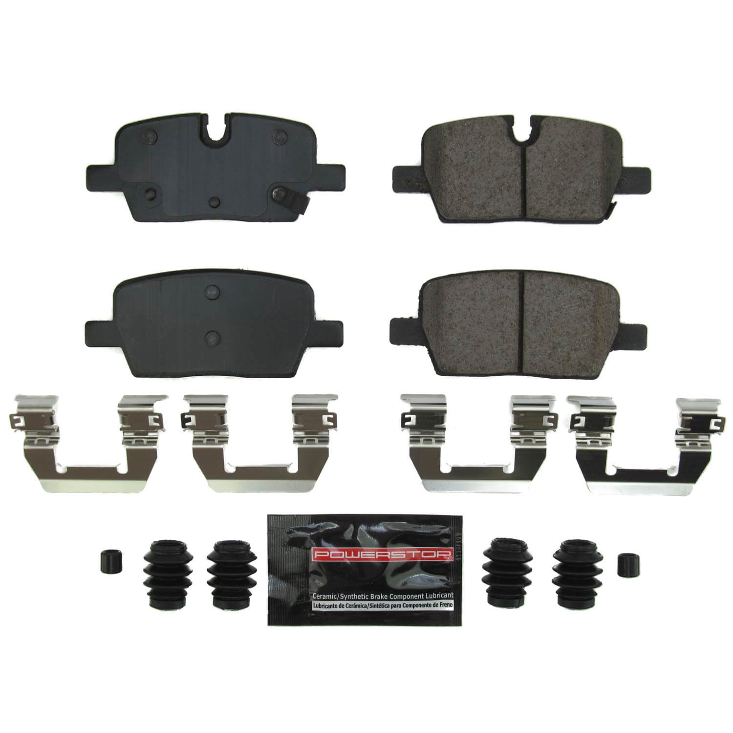 Power Stop Z23-2303 Z23 Evolution Sport Carbon Fiber Ceramic Rear Brake Pads for 2021 Buick Enclave Avenir, Essence, Preferred, Premium product image