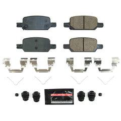 Power Stop Z23-2370 Z23 Evolution Sport Carbon Fiber Ceramic Rear Brake Pads for 2021-2022 Chevrolet Colorado LT, Wt, Z71, ZR2 product image