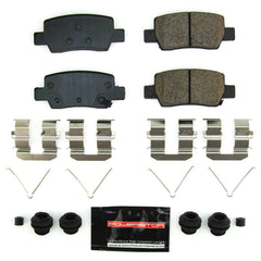Power Stop Z23-2373 Z23 Evolution Sport Carbon Fiber Ceramic Rear Brake Pads for 2021 Hyundai Elantra Limited, Limited Hybrid, SEL Hybrid product image