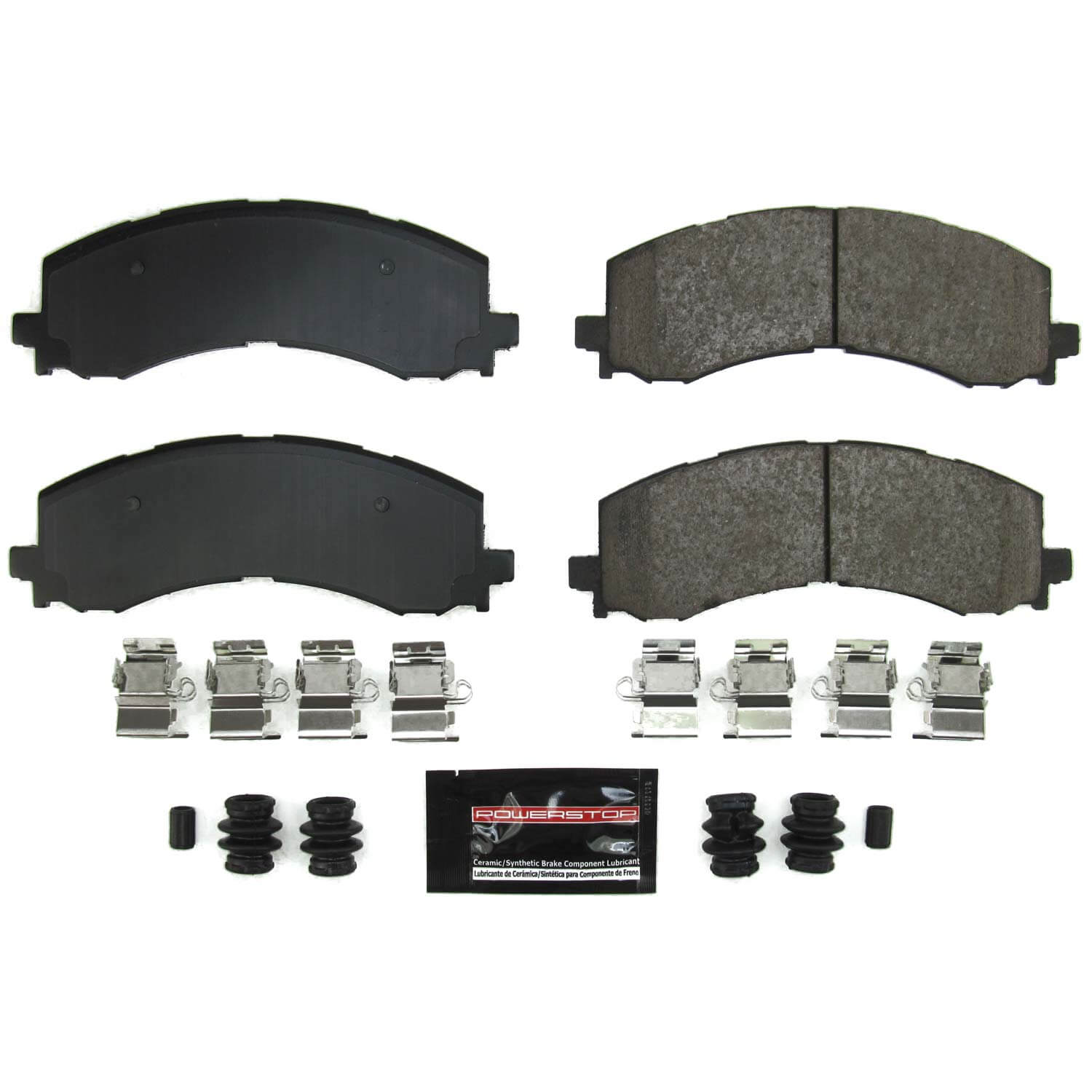 Power Stop Z23-2382 Z23 Evolution Sport Carbon Fiber Ceramic Front Brake Pads for 2022-2023 Ford Bronco Raptor product image