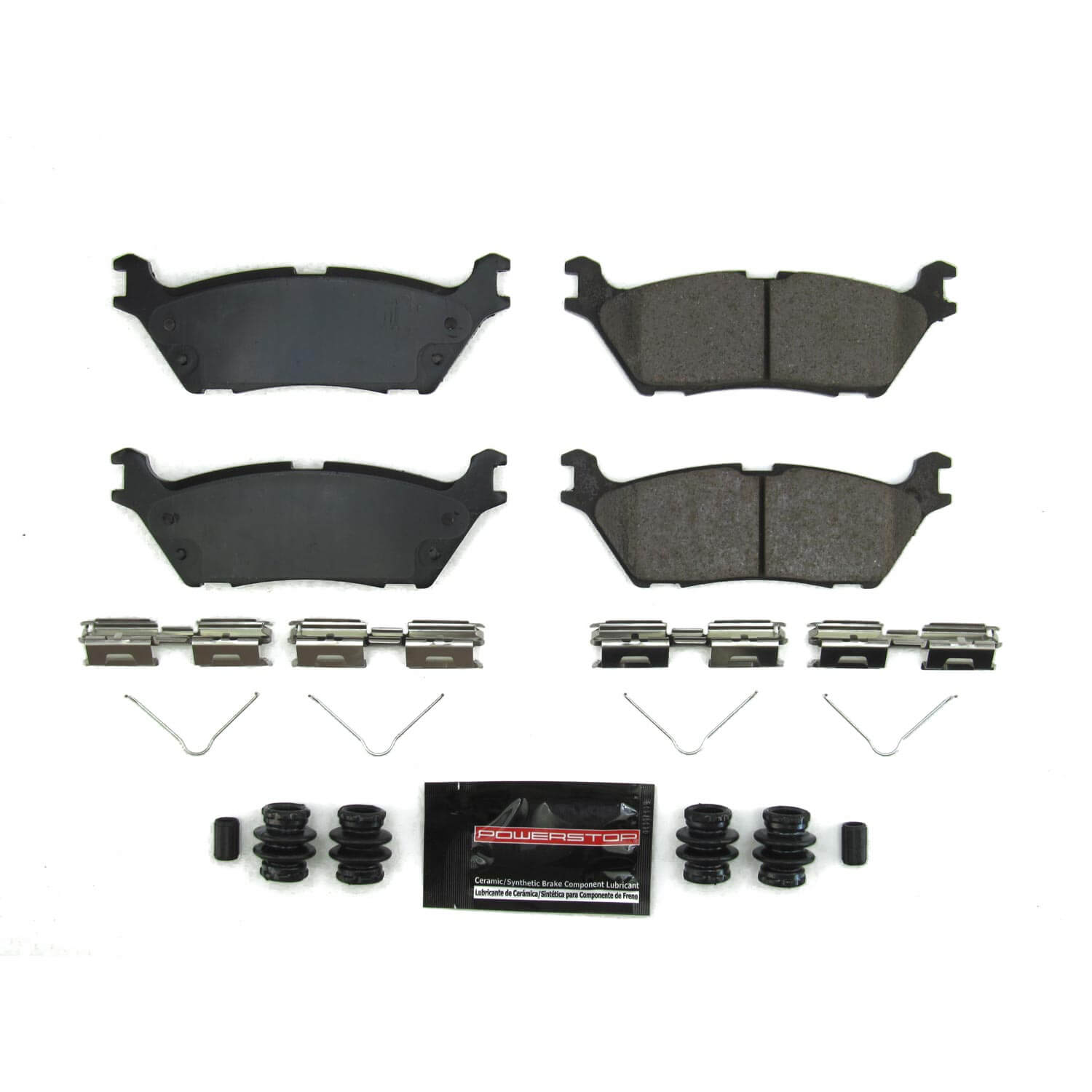Power Stop Z23-2383 Z23 Evolution Sport Carbon Fiber Ceramic Rear Brake Pads for 2022 Ford Expedition King Ranch, Limited, Max Platinum, Max Ssv, Max XLT, Max King Ranch, Max Limited, Max product image