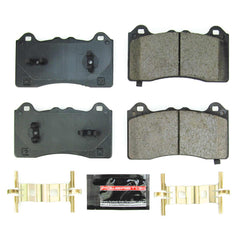 Power Stop Z23-2390 Z23 Evolution Sport Carbon Fiber Ceramic Front Brake Pads for 2021 Ford Mustang Mache California Route 1, First Edition, GT, Premium, Select product image
