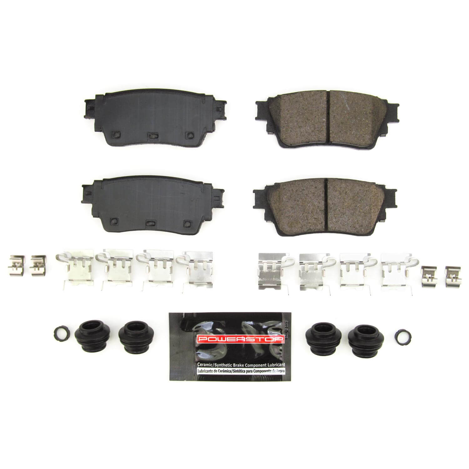Power Stop Z23-2391 Z23 Evolution Sport Carbon Fiber Ceramic Rear Brake Pads for 2022 Infiniti QX60 Autograph, Luxe, Pure, Sensory product image