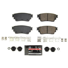 Power Stop Z23-2391 Z23 Evolution Sport Carbon Fiber Ceramic Rear Brake Pads for 2022 Infiniti QX60 Autograph, Luxe, Pure, Sensory product image