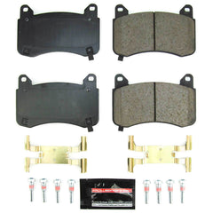 Power Stop Z23-2399 Z23 Evolution Sport Carbon Fiber Ceramic Front Brake Pads for 2018-2021 Tesla Model 3 Performance product image