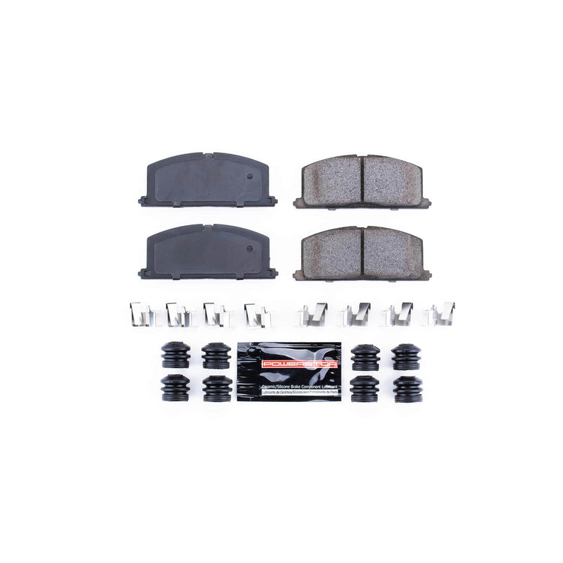 Power Stop Z23-242 - Z23 Evolution Sport Brake Pads With Hardware (Front) vehicle fitment brake part