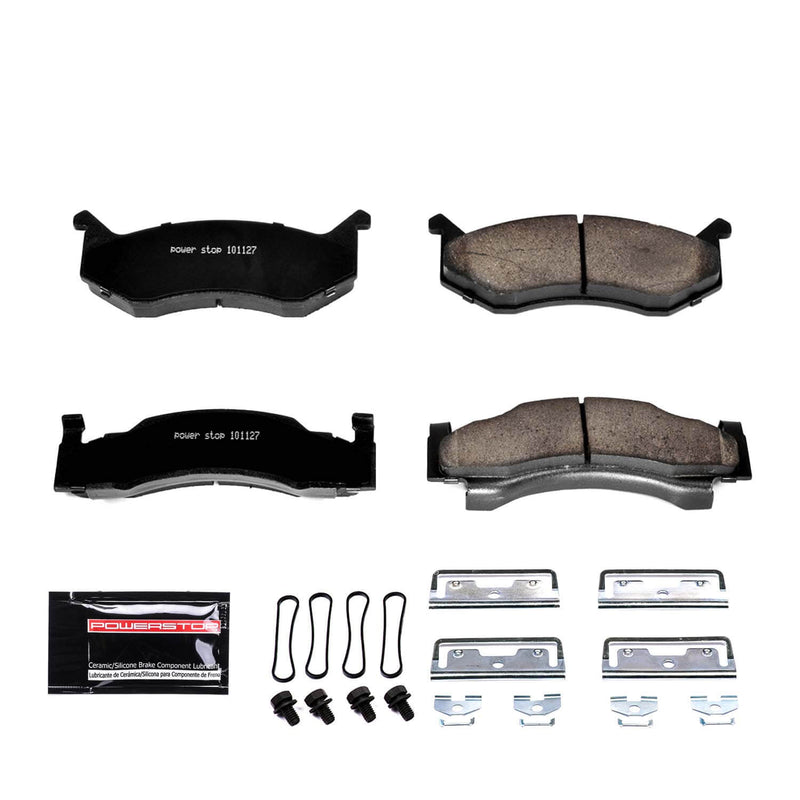 Power Stop Z23-269 - Z23 Evolution Sport Brake Pads With Hardware (Front) vehicle fitment brake part