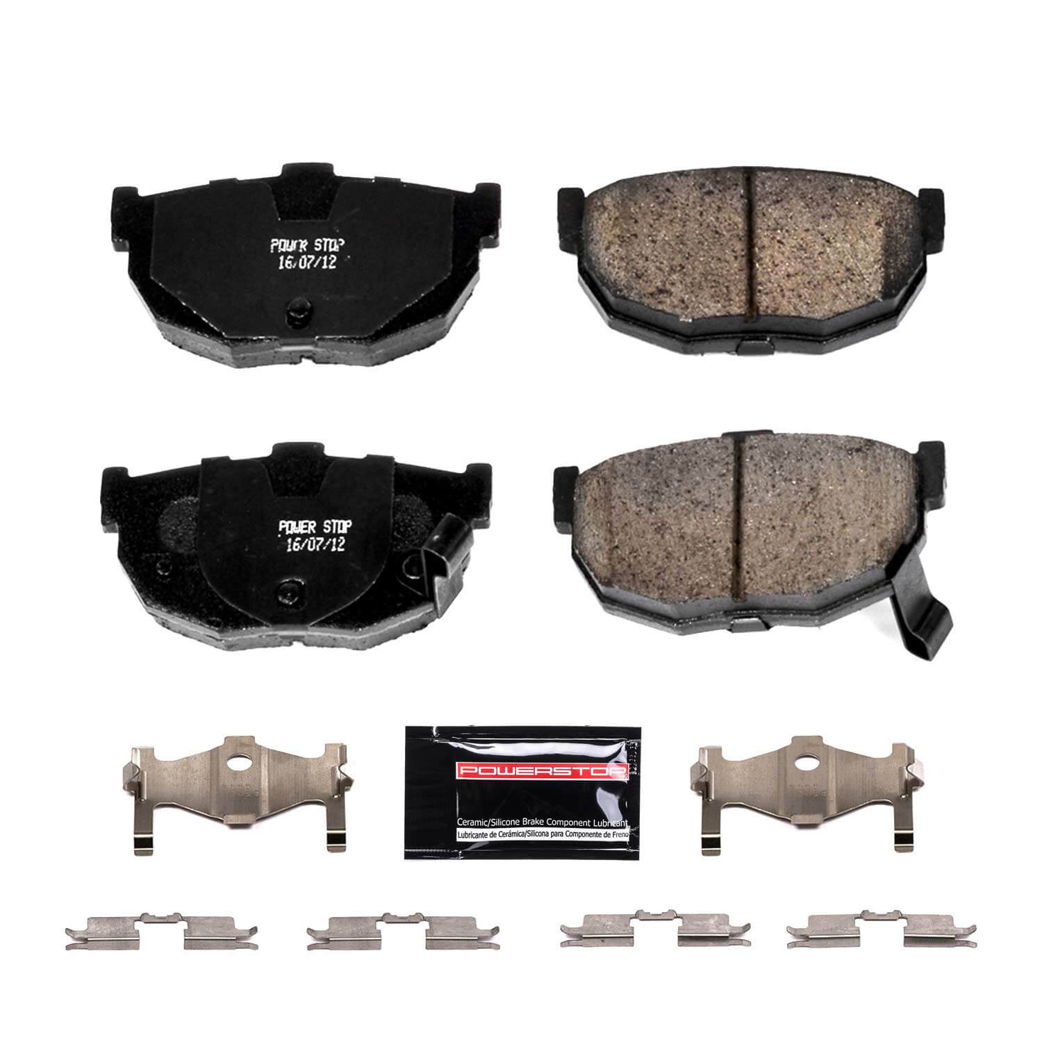 Power Stop Z23-323 - Z23 Evolution Sport Brake Pads With Hardware (Rear) vehicle fitment brake part