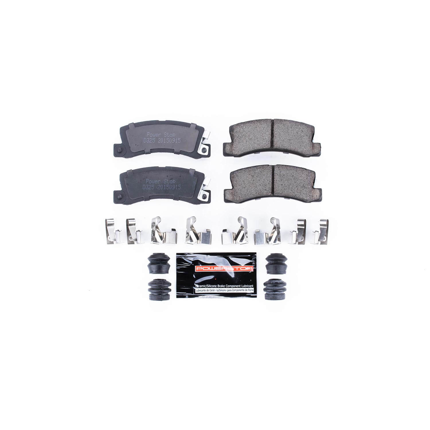 Power Stop Z23-325 - Z23 Evolution Sport Brake Pads With Hardware (Rear) vehicle fitment brake part