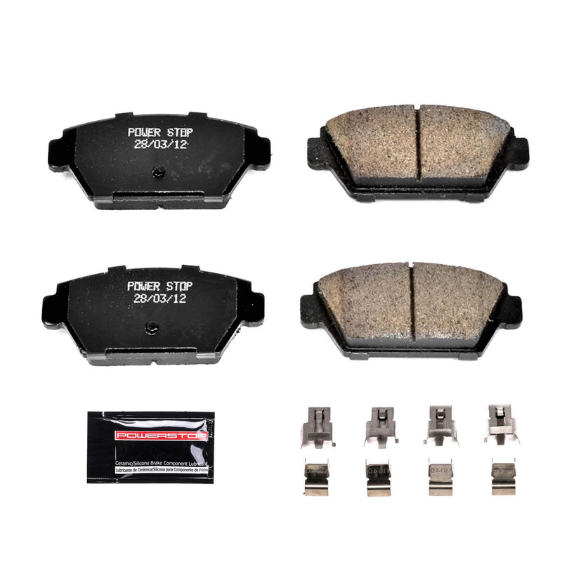 Power Stop Z23-329 - Z23 Evolution Sport Brake Pads With Hardware (Rear) vehicle fitment brake part