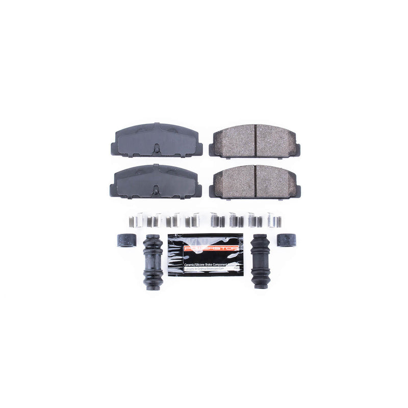 Power Stop Z23-332 - Z23 Evolution Sport Brake Pads With Hardware (Rear) vehicle fitment brake part